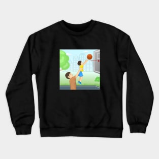 Dad and son Crewneck Sweatshirt